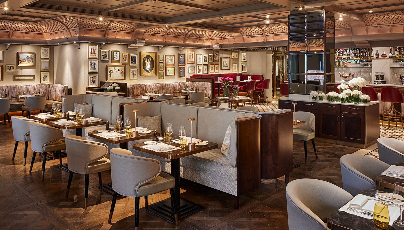 The Duchy Restaurant at the 5 star hotel Breidenbacher Hof Düsseldorf